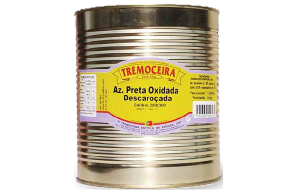 Azeitona preta descaroçada - Linha horeca