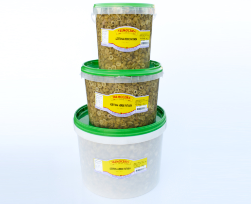 Azeitona verde fatiada - Linha Horeca